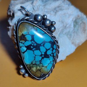 Navajo turquoise pendant